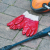 Kingfisher PVC Red Rubber Gloves(2)